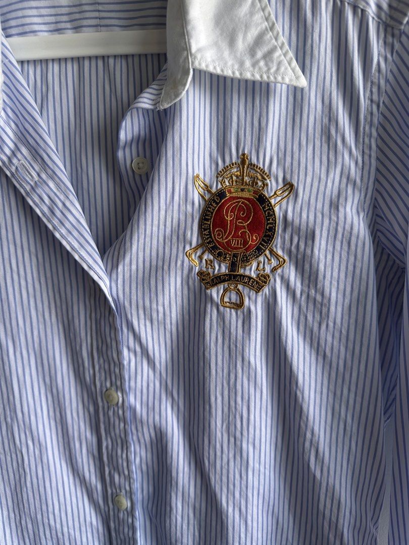 Ralph Lauren Ladies Stripped Longsleeve (Category: Longsleeves) located in Puerto Princesa. Submitted by davidsewdraw (Listing ID 1445814812, Image 3). Description: Has stains on cuffs (see pics) has stain on the back 24 L, 18 W.