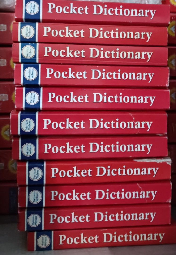 Random House Webster's Dictionary Fourth Edition (Category: Textbooks) located in Makati City. Submitted by fruitful8 (Listing ID 1445917250, Image 3). Description: - Random House Webster's Dictionary, Fourth Edition -299 Merriam Webster pocket dictionary -150 Not used but brownish due to storage .
