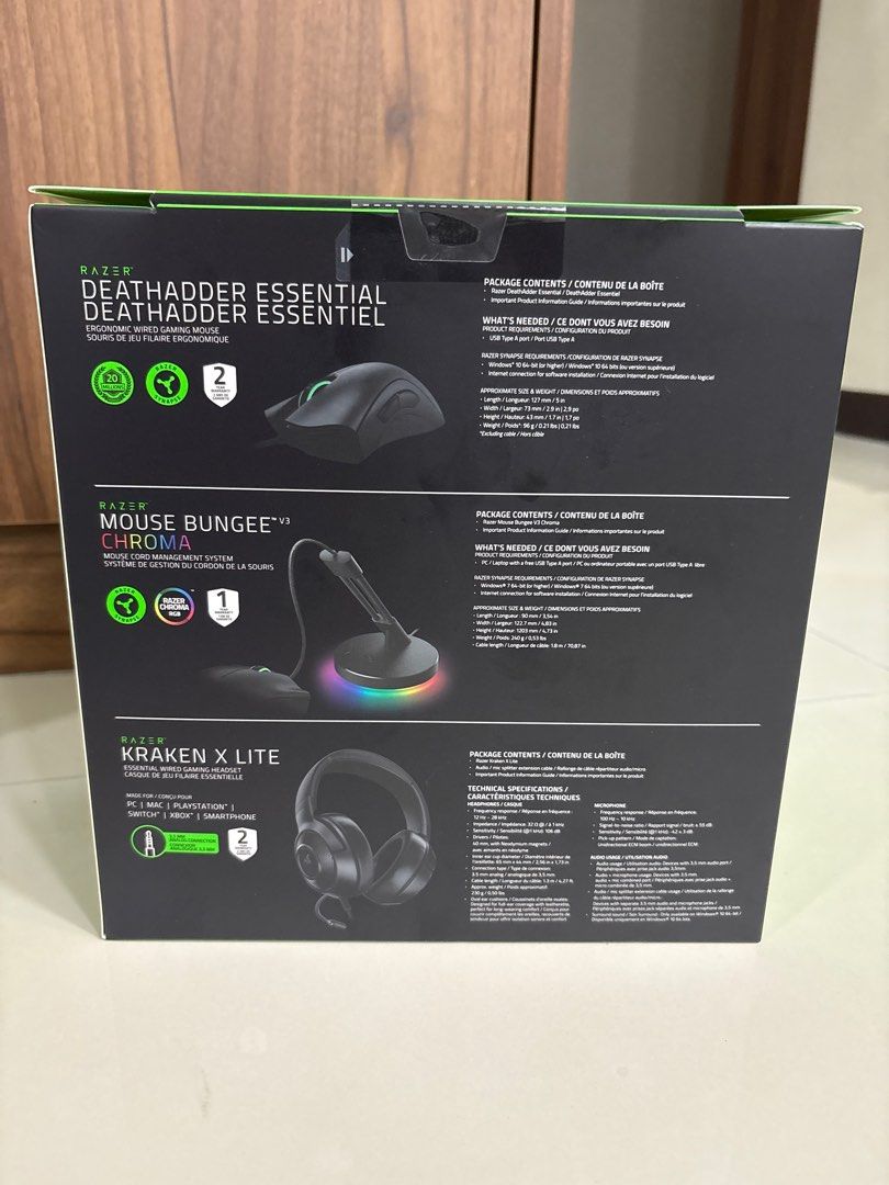 Razer Game On Bundle Ensemble JEU492233940292741121
