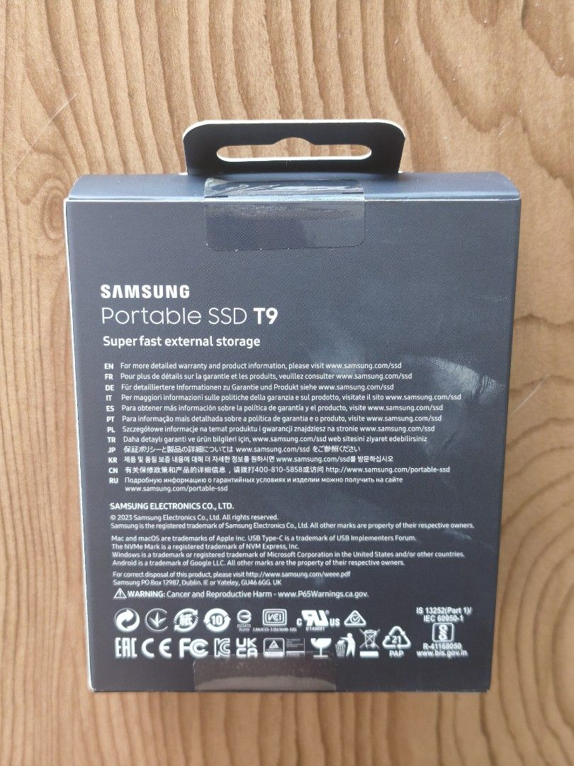 Samsung Portable SSD T9 2TB External Storage491644469149050881