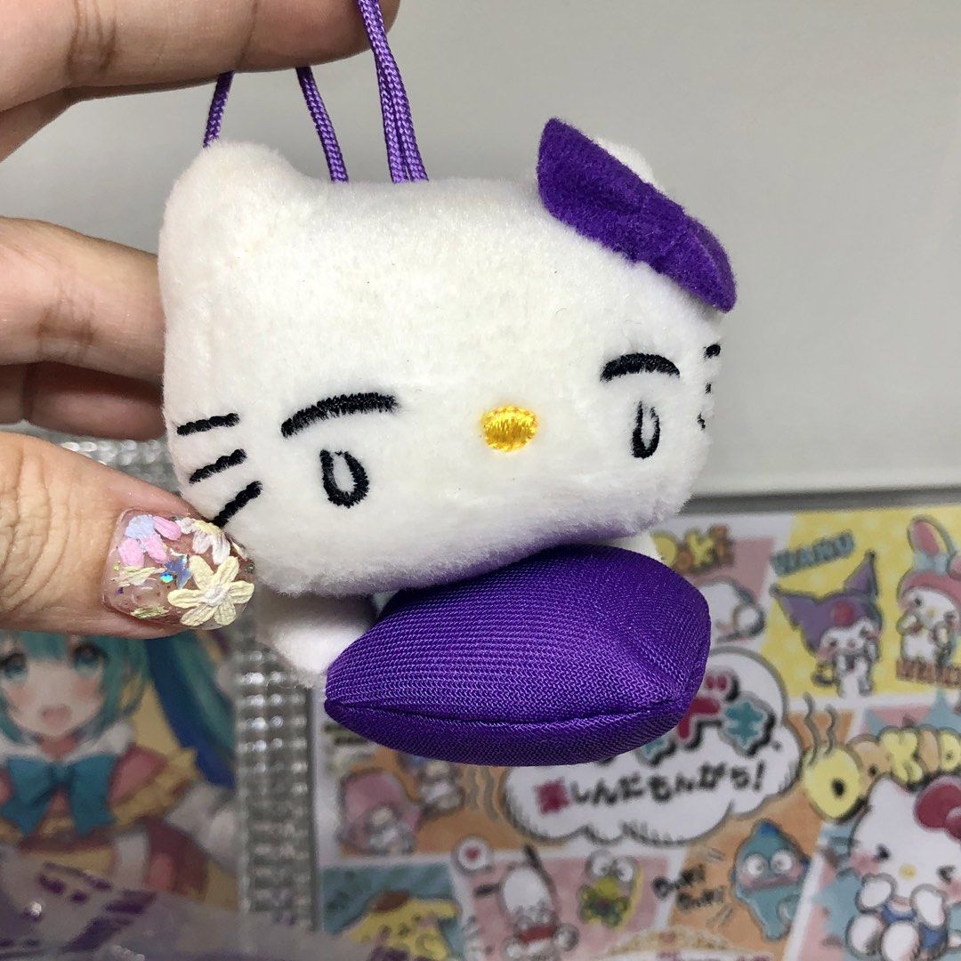 SANRIO HELLO KITTY I’M SAD PLUSH CHARM (Category: Plushies & Soft Toys) located in Quezon City. Submitted by kitsune.treasures (Listing ID 1445878582, Image 3). Description: *First to pay policy! *1 day reservation only. Failure to pay on time, auto cancel. 📍Quezon City * MOD: J&T | Lalamove * MOP: GCASH | BPI 📦ON HAND AND READY TO SHIP CONDITION: WHAT YOU SEE IS WHAT YOU GET. Dimensions: Kindly check the photos for the actual measurements. Ple