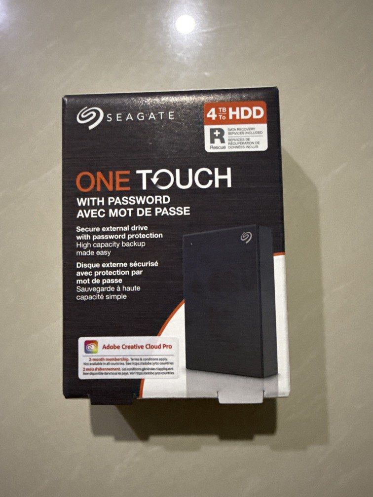 Seagate One Touch 4TB Portable HDD
