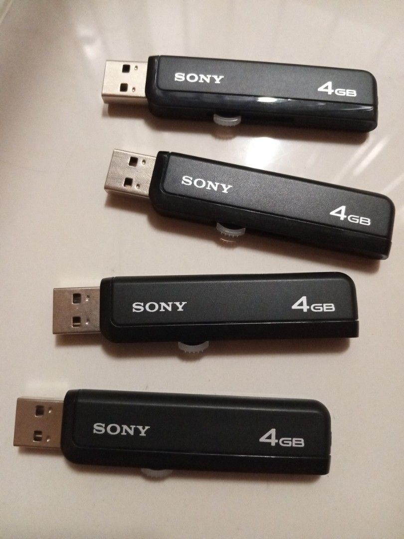 Sony 4GB USB Flash Drives (thumbdrive USB stick) nt sandisk kingston