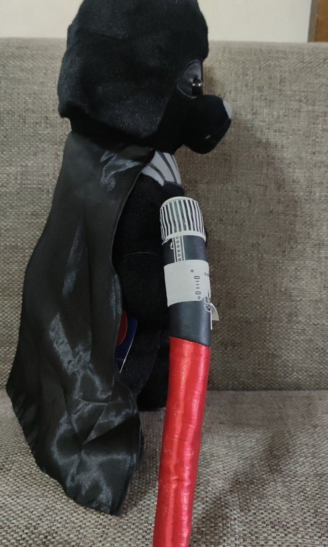 Star Wars Darth Vader Build-A-Bear Plush with Lightsaber Accessory (Category: Plushies & Soft Toys) located in Cavite. Submitted by dextermanalo28 (Listing ID 1445869133, Image 2). Description: Large 45cm with Tag Star Wars Darth Vader Build-A-Bear Plush with Lightsaber Accessory.