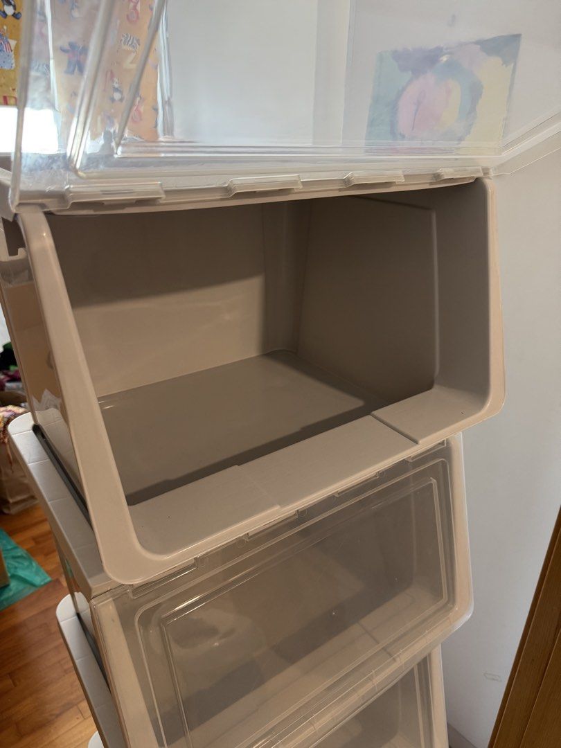 Storage Box XL Grey Stackable491937842123264002