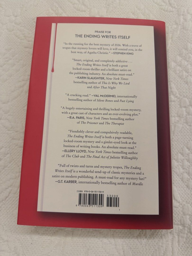 The Ending Writes Itself by Evelyn Clarke - Signed Edition (Category: Storybooks) located in Manila. Submitted by beasofher (Listing ID 1445959276, Image 3). Description: Never used, have a duplicate copy from a gift, original price .