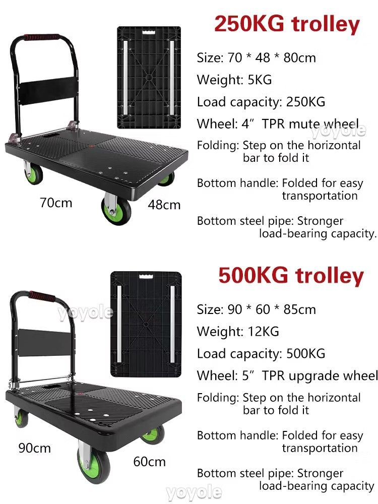 Trolley - load 250kg492290657925867523