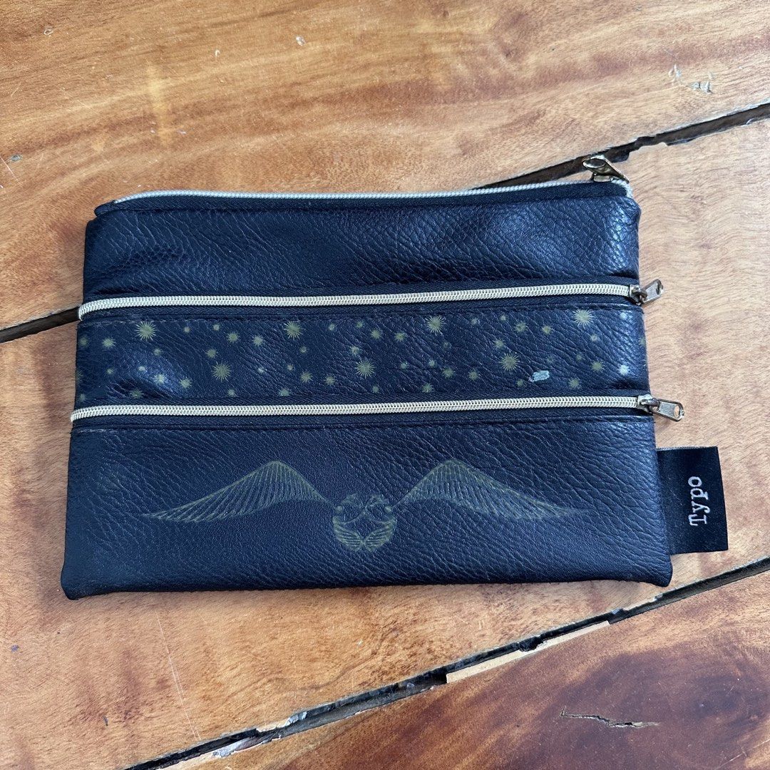 Typo Harry Potter Pencil Case (Category: Stationery & School Supplies) located in Antipolo. Submitted by fasph (Listing ID 1445795615, Image 1). Description: With 3 compartments.