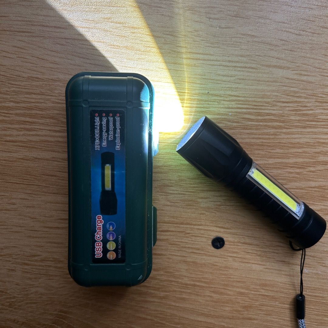 Ultra-Bright LED Tactical Flashlight – Portable Handheld Multi-Mode Flashlight | Outdoor & Emergency Light PH (Category: Flashes) located in Cavite. Submitted by classicusphilippines (Listing ID 1445803754, Image 2). Description: Light up your surroundings with this Ultra-Bright LED Tactical Flashlight, designed for outdoor adventures, emergency situations, travel, and everyday use. Featuring multiple lighting modes and a durable handheld design,