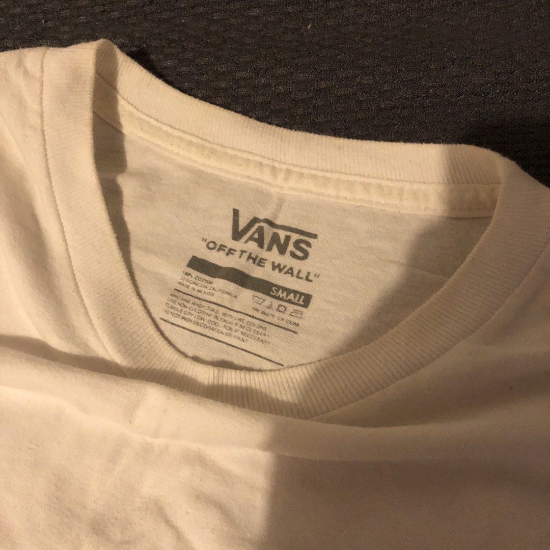 Vans "Off The Wall" T-Shirt (Category: Tshirts & Polo Shirts ) located in Angeles City. Submitted by csmcgrl (Listing ID 1445840857, Image 2). Description: — small — price is negotiable — on hand, no rush shipping 🧾 mop: maribank, maya 🚚 mod: direct jnt 📍loc: angeles city, pampanga.