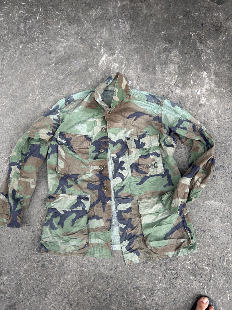 vintage USMC CAMOUFLAGE (Category: Coats, Jackets and Outerwear) located in Quezon City. Submitted by lehitimo1985 (Listing ID 1445860639, Image 1). Description: .