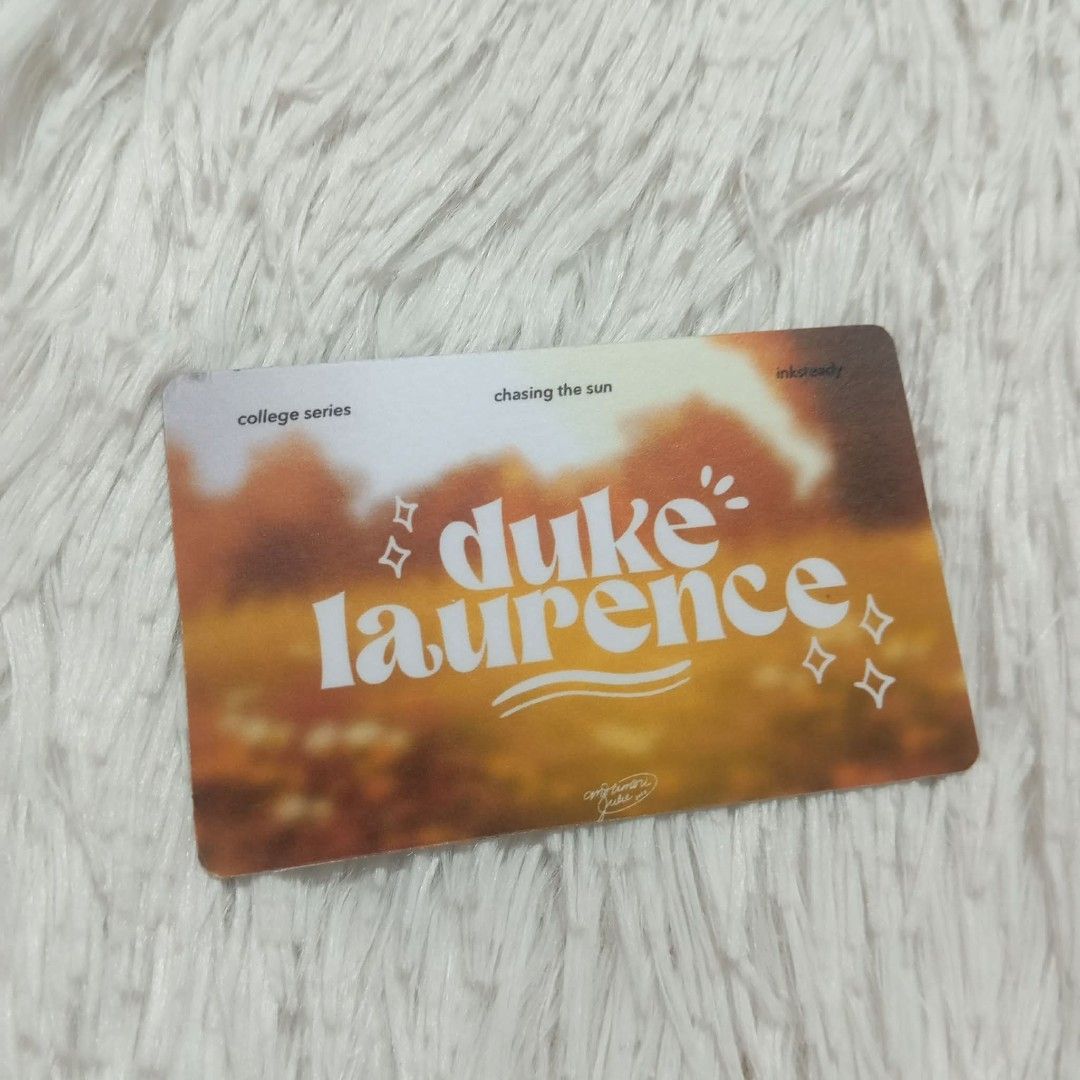 Wattpad| Mori - Duke (Category: Storybooks) located in Caloocan City. Submitted by bunnychanchan (Listing ID 1445885576, Image 2). Description: wattpad merch - Duke | CTS by Mori.