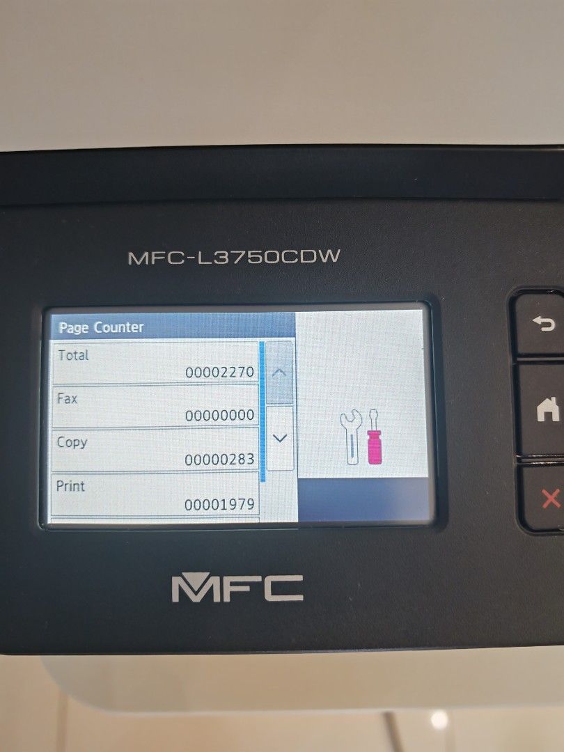 2x Brother MFC-L3750CDW Colour Laser Printer Scanner Copier493370274575165441