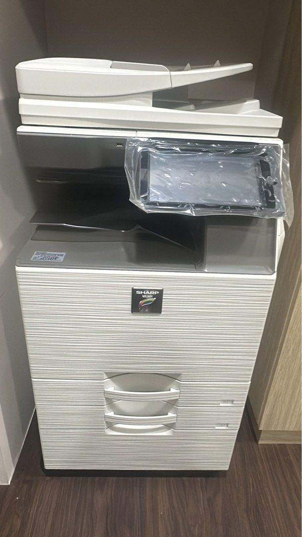 4 Metal Filing Cabinets & Sharp Multifunction Printer493112439845703681
