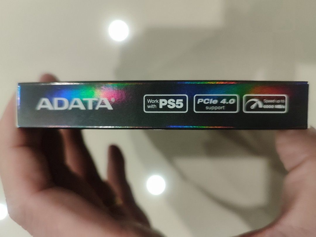 ADATA LEGEND 860 PCIe Gen4 M.2 2280 SSD 2000GB (Category: Hard Disks & Thumbdrives) located in Bayan Lepas. Submitted by cgstore (Listing ID 1446157121, Image 3). Description: - ADATA LEGEND 860 SSD - Capacity: 2000GB - Interface: PCIe Gen4 M.2 2280 - PS5 Compatible - Speed: Up to 7000MB/s - Ideal for Gaming & High-Performance Computing - Enjoy faster load times and quick file transfers.