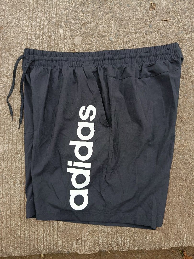 Adidas Black Shorts with Logo (Category: Shorts) located in Jasaan. Submitted by eliwhomp (Listing ID 1446054508, Image 3). Description: - Brand new Black Adidas Shorts - Large white Adidas logo on the side - Elastic waistband with drawstring - Two side pockets - Ideal for sports or casual wear - Made in Pakistan - Tag still attached.