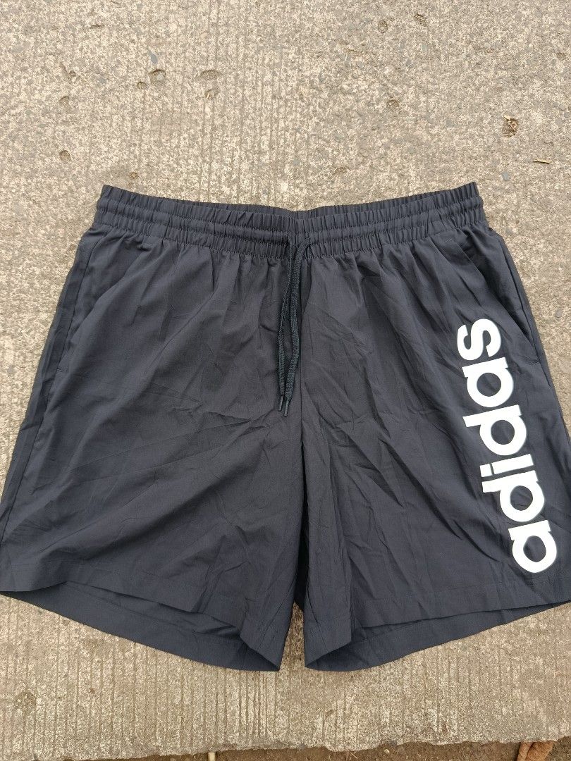 Adidas Black Shorts with Logo (Category: Shorts) located in Jasaan. Submitted by eliwhomp (Listing ID 1446054508, Image 1). Description: - Brand new Black Adidas Shorts - Large white Adidas logo on the side - Elastic waistband with drawstring - Two side pockets - Ideal for sports or casual wear - Made in Pakistan - Tag still attached.