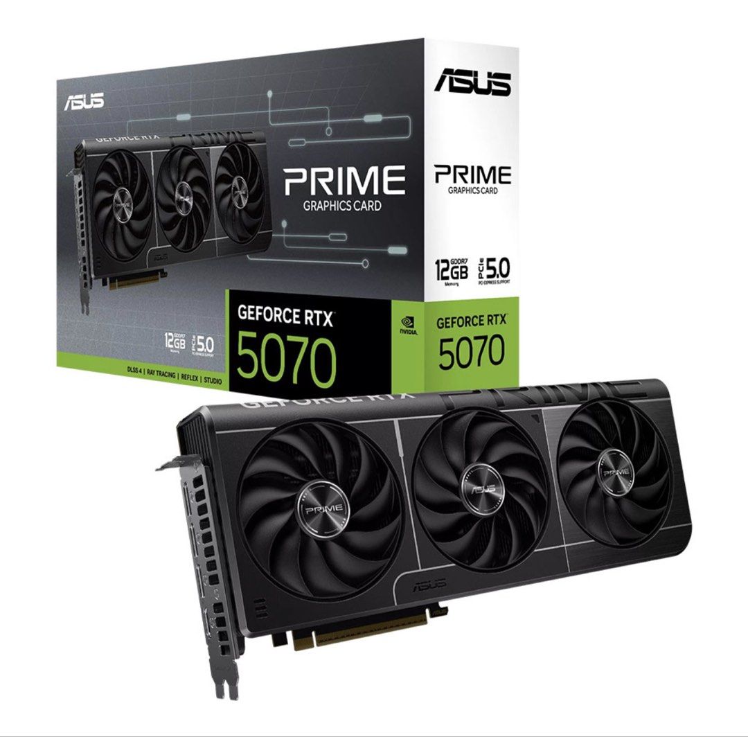 ASUS GeForce RTX 5070 PRIME Graphics Card 12GB