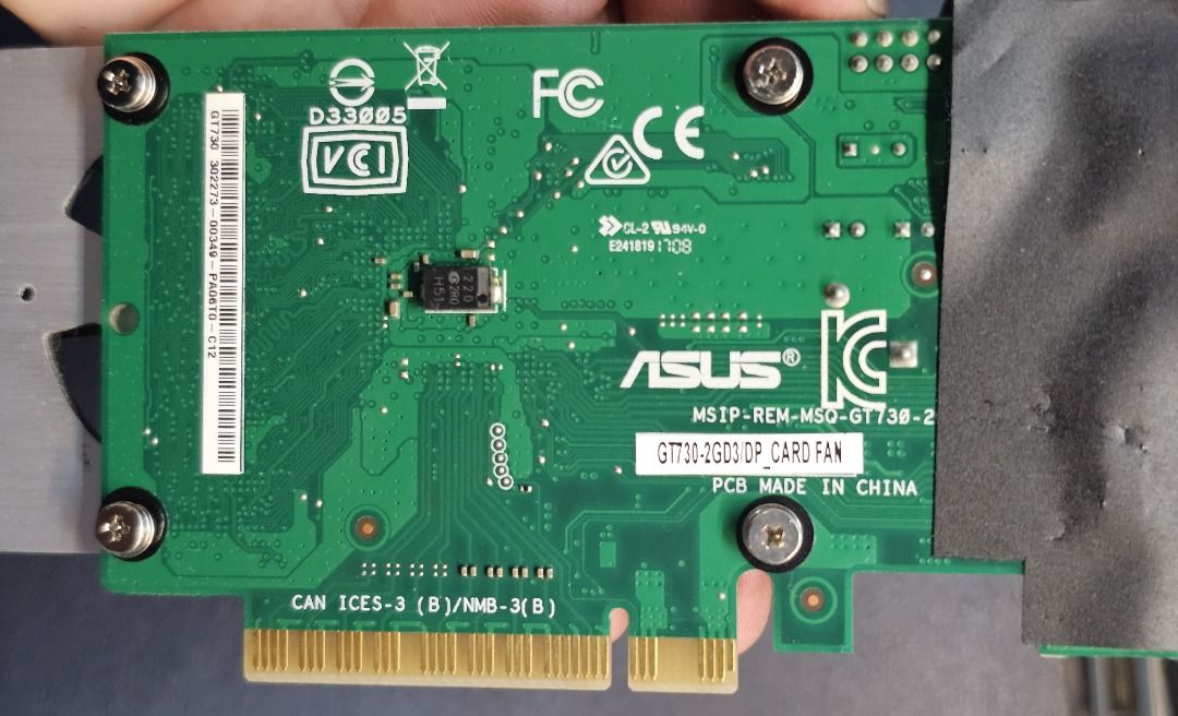 Asus Nvidia Geforce GT730 2GB DDR3493106296091453442