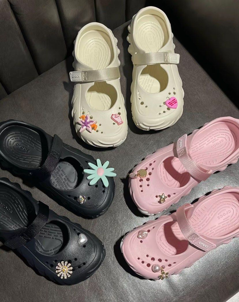 authentic crocs echo mary jane clogs (Category: Sandals) located in Manila. Submitted by justria (Listing ID 1446068394, Image 1). Description: .