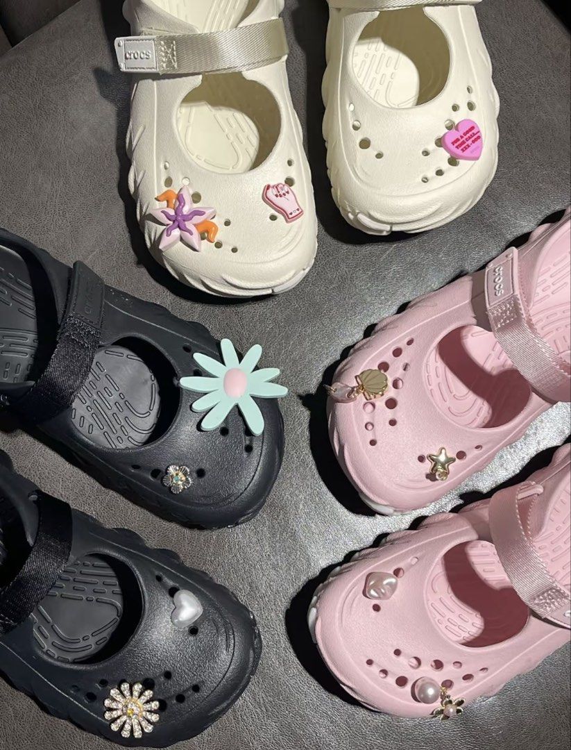 authentic crocs echo mary jane clogs (Category: Sandals) located in Manila. Submitted by justria (Listing ID 1446068394, Image 2). Description: .