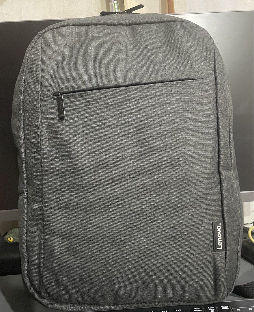 Authentic Lenovo Casual Backpack (Category: Laptop Bags & Sleeves) located in Manila. Submitted by prelovedpicksph (Listing ID 1446070173, Image 1). Description: — in good condition, no flaws — orig price: ₱3,900.