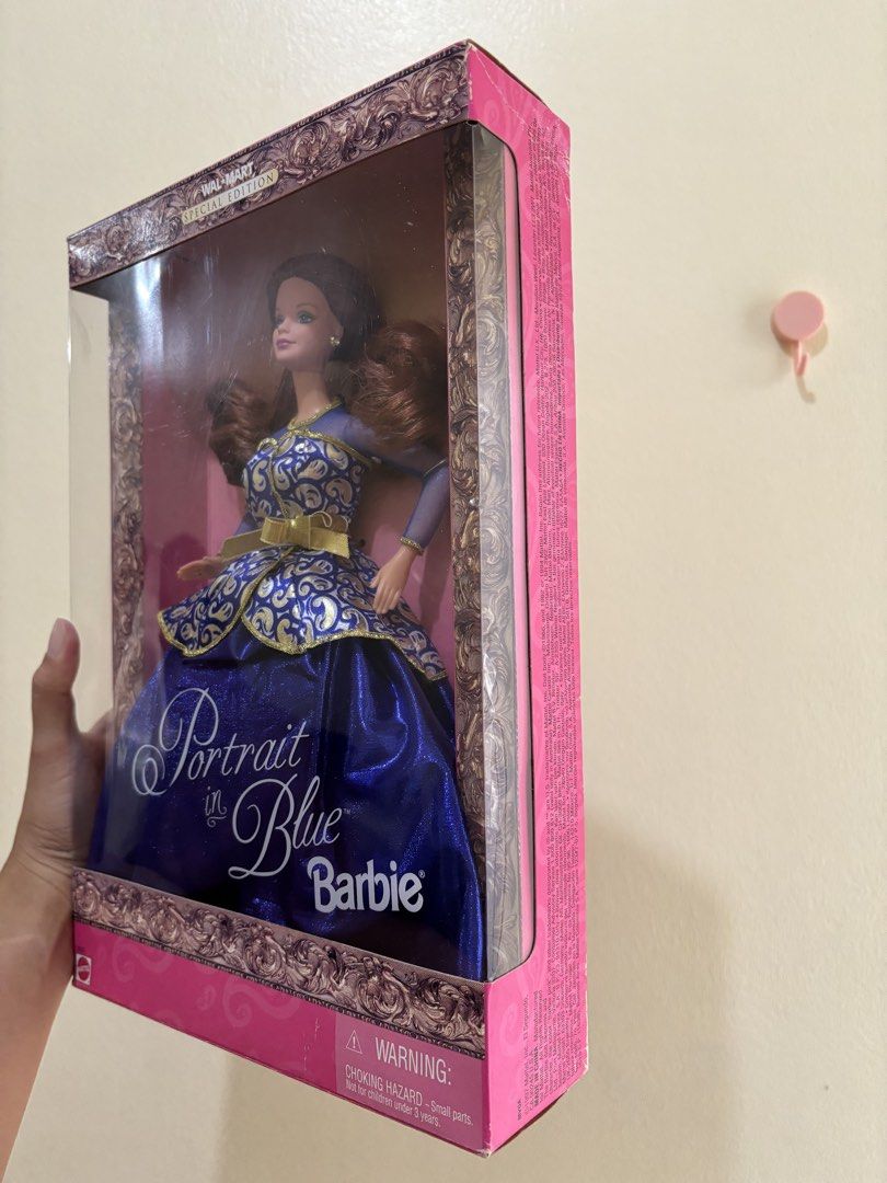 Barbie Portrait in Blue (Category: Figurines & Statues) located in Cebu City. Submitted by thriftsbyrn (Listing ID 1446082186, Image 3). Description: - Special Edition Barbie: 'Portrait in Blue' - Brand New in Original Box.