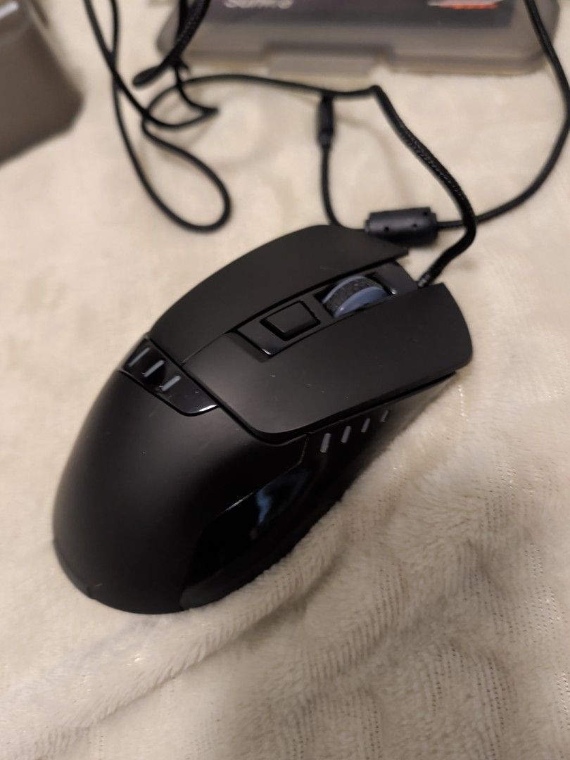 Black USB-C Wired Gaming Mouse with Instructions492720001616465922