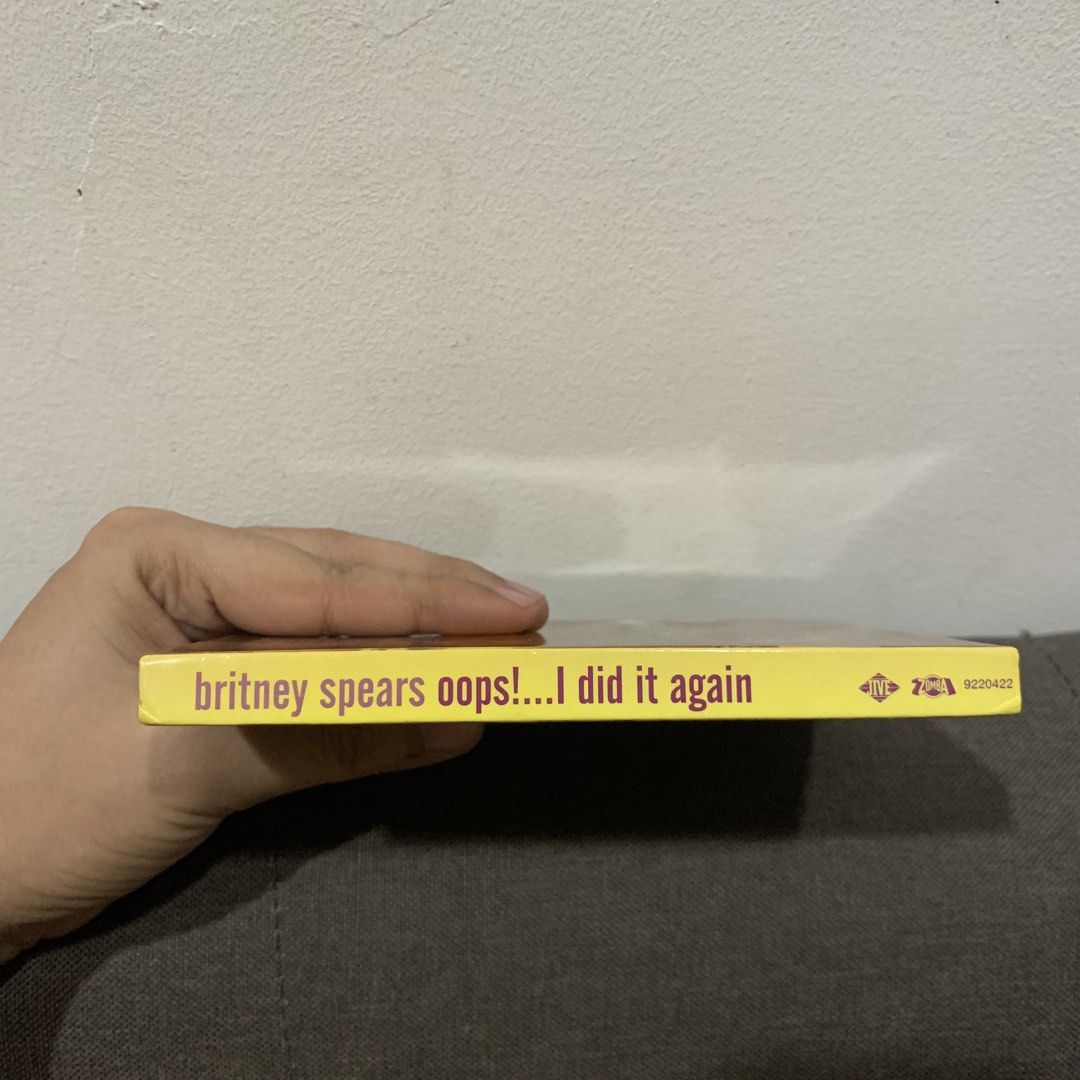 Britney Spears Oops!... I Did It Again CD Singapore Limited Edition (Category: CDs & DVDs) located in Cebu City. Submitted by _collectunbox_ (Listing ID 1446095567, Image 3). Description: - Britney Spears Oops!... I Did It Again CD - Asian Limited Edition - Includes original Britney pendant - Features 1 bonus track - Tracklist available on back cover - A must-have for any Britney Spears fan!.