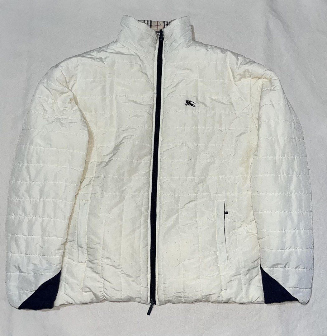 Burberry London Quilted Jacket, White (Category: Coats, Jackets and Outerwear) located in Samal. Submitted by thatsodd (Listing ID 1446118256, Image 1). Description: .