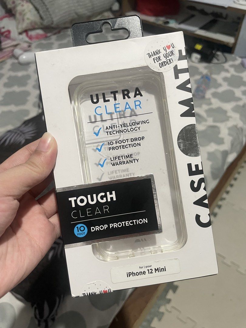 Case Mate for iPhone 12 Mini Clear Phone Case Sealed (Category: iPhone 12 Series) located in San Fernando. Submitted by imy_danielricciardo (Listing ID 1446010309, Image 1). Description: sealed never been used.