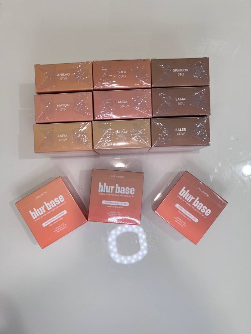 Colourette Blur Base Everyday Powder (Mni Size) (Category: Makeup) located in Manila. Submitted by offthelabelmnl (Listing ID 1446048219, Image 1). Description: - Colourette Cosmetics Blur Base powder MINI size - Lightweight formula that blurs imperfections - Provides a smooth, matte finish - Features oil-control properties - Long-wearing New condition, authentic, and brand new: - See available onhand multiple shades - Expiry: 2029 Loc: BGC.
