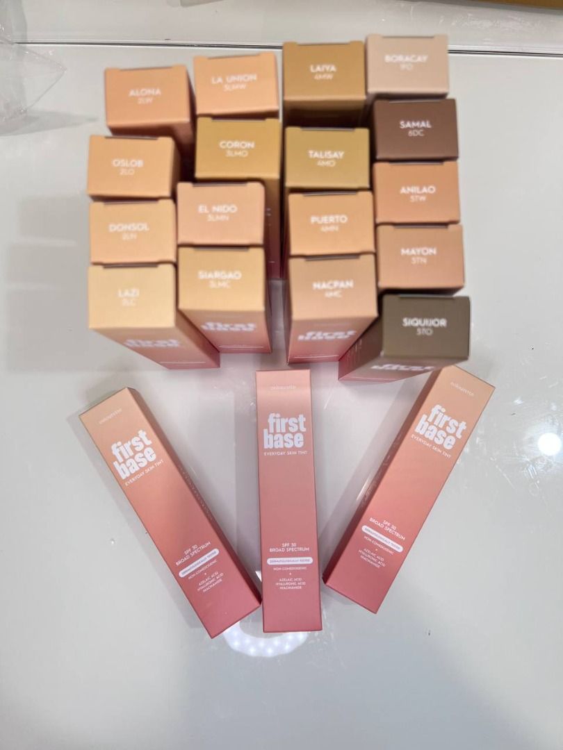 Colourette First Base Skin Tint (FULL size) (Category: Makeup) located in Manila. Submitted by offthelabelmnl (Listing ID 1446049299, Image 3). Description: Colourette First Base Skin Tint (FULL size) - Lightweight formula for everyday wear - Blurs imperfections for a smooth, matte finish - Buildable coverage to customize your look - Controls oil for a fresh feel all day New condition, authentic, and brand new: - See available onhand multiple sha