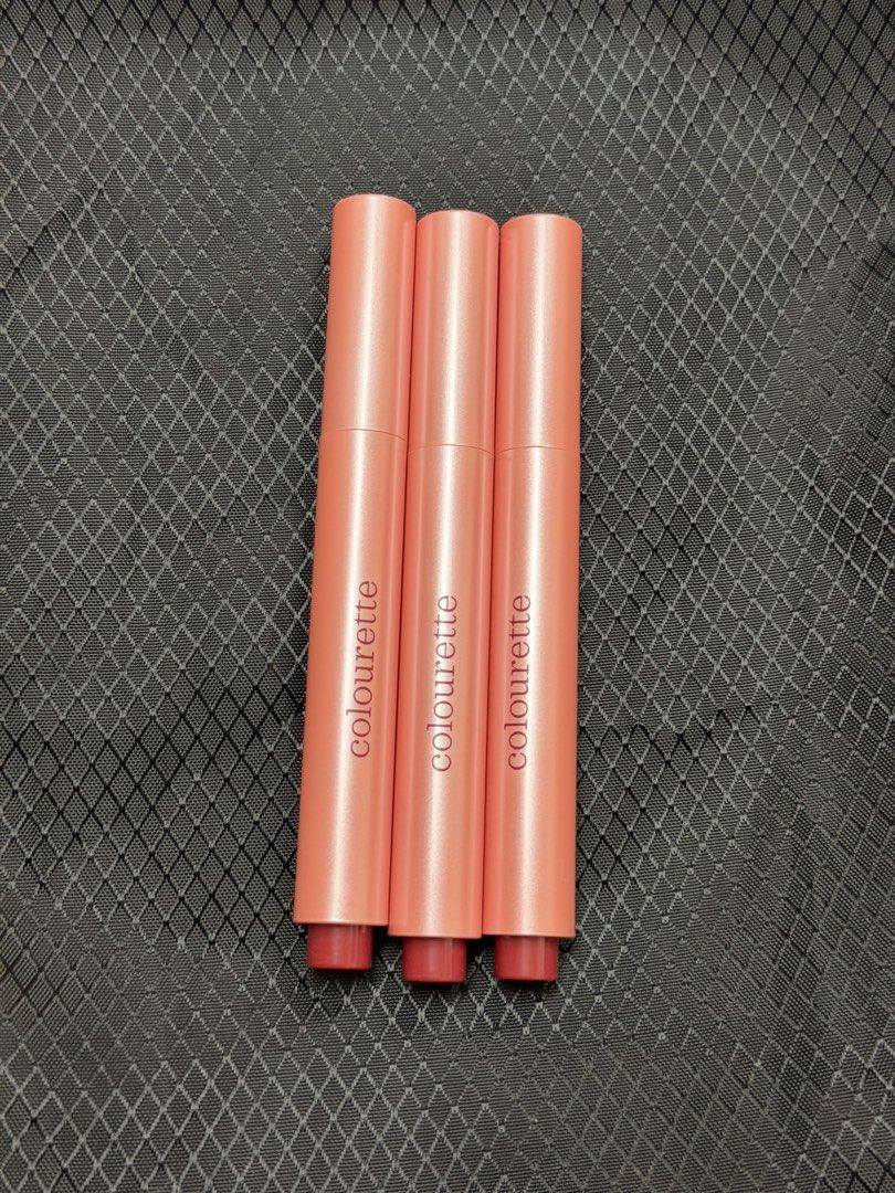 Colourette Lipscreen in Koi, Coast, Tan (Category: Makeup) located in Valenzuela. Submitted by retroroyaleph (Listing ID 1446119727, Image 1). Description: Swatched only Koi, Coast, Tan 400 take all.