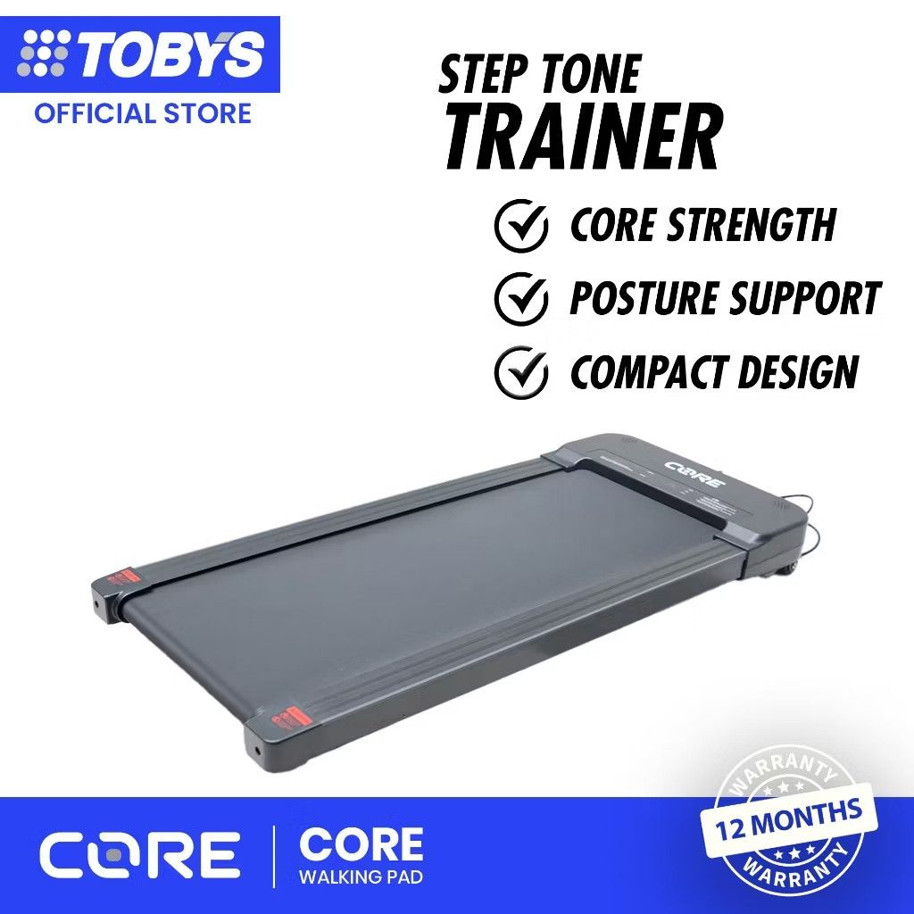 CORE Walking Pad 1.5hp (Category: Cardio & Fitness Machines) located in Caloocan City. Submitted by stvgrc (Listing ID 1446154116, Image 3). Description: - CORE walking pad for effective home workouts - Enhances core strength and improves posture - Compact design for easy storage - Digital display tracks steps and speed - Ideal for indoor walking or light jogging.