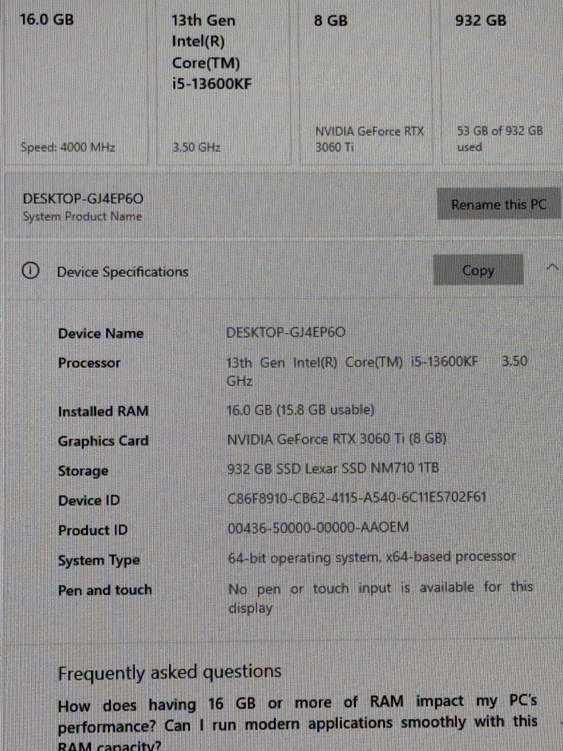 cpu rtx 3060 gaming493089213247672322