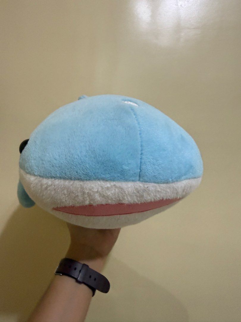 Cute Blue Whale Shark Plush Toy (Category: Plushies & Soft Toys) located in Liloan. Submitted by kiriana_fox (Listing ID 1446011159, Image 2). Description: - Super soft and cuddly blue whale shark plush - Ideal for kids or ocean enthusiasts - Good size for hugging or room decoration - Ready for a new home.