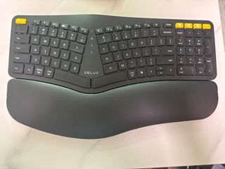 DELUX Wireless Ergonomic Keyboard505390528443207680