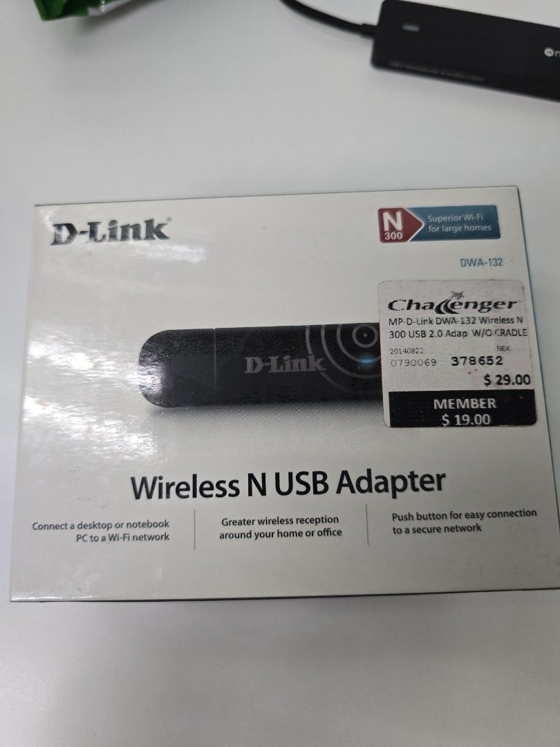 D-Link Wireless N USB Adapter DWA-132492831399468093440