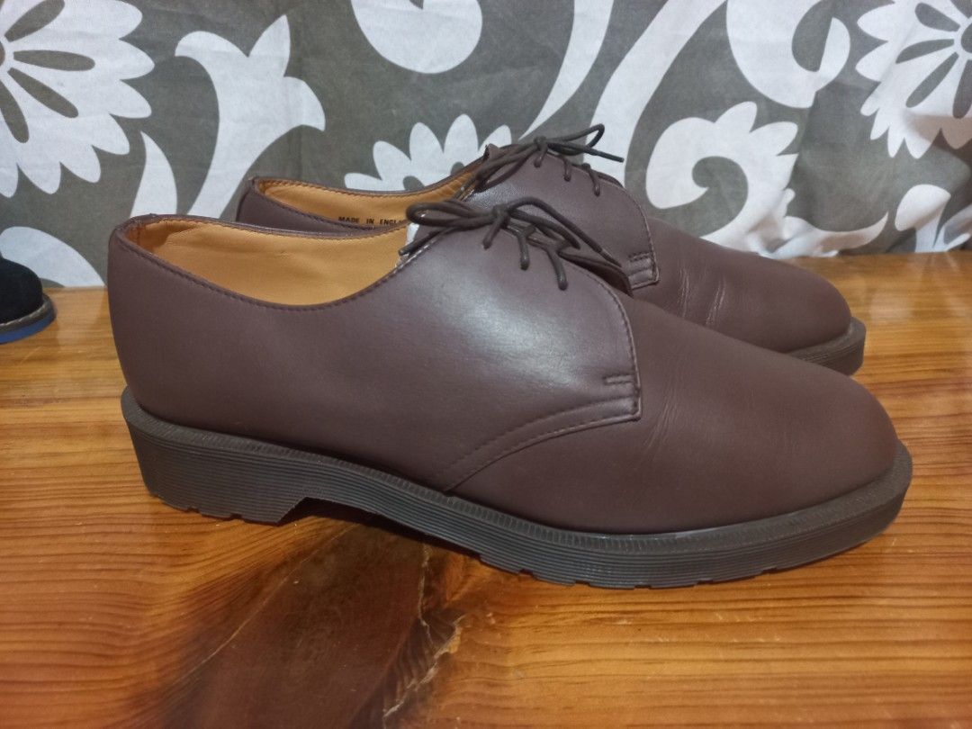 Dr. Martens 1484 Brown Leather Shoes (Category: Casual Shoes) located in Baguio. Submitted by highticket75 (Listing ID 1446014486, Image 3). Description: - Classic Dr. Martens 3-eyelet shoes - Smooth brown leather - Iconic air-cushioned sole - Comfortable and durable for everyday wear - Versatile for dressing up or down - Wardrobe staple - Limited availability!.