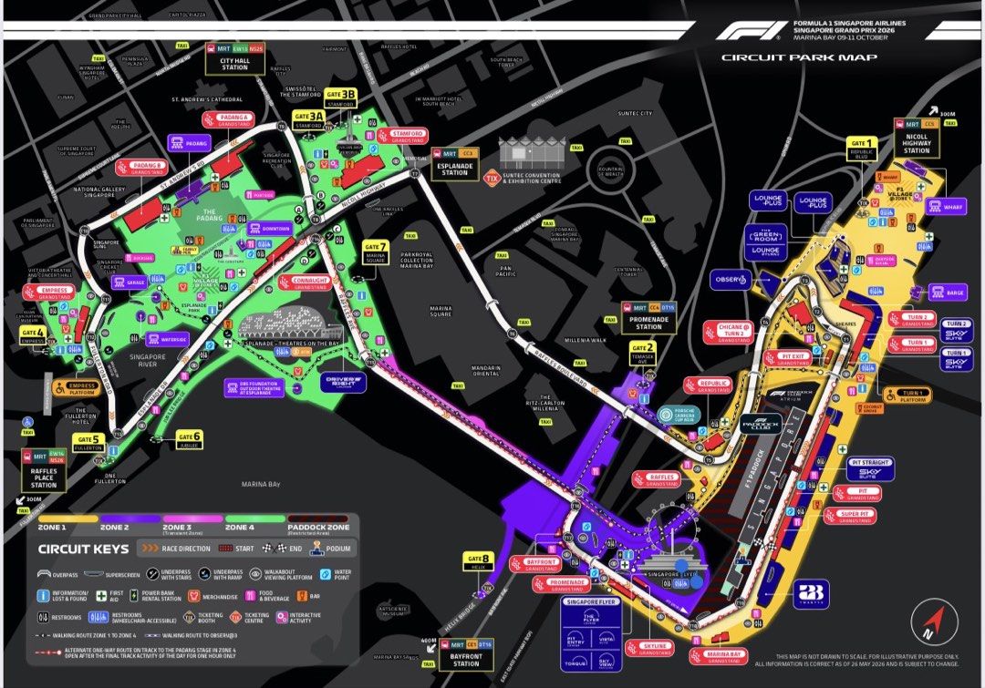 Reception Tickets F1 Singapore Grand Prix 2026 Connaught, Tickets & Vouchers, Event ...