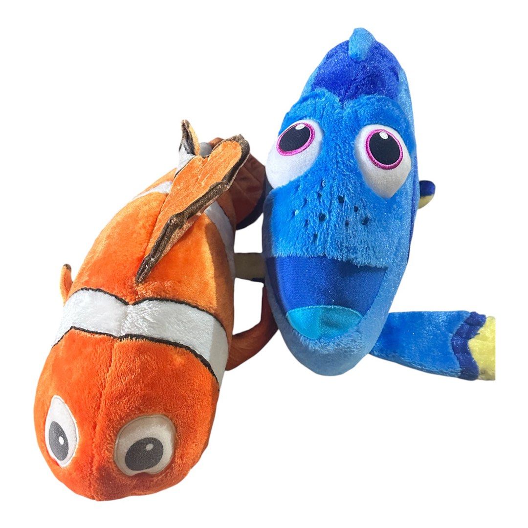 Finding Nemo & Dory Plush Toy (Category: Plushies & Soft Toys) located in Manila. Submitted by sytakayama (Listing ID 1446011794, Image 1). Description: 11 inches Take all.