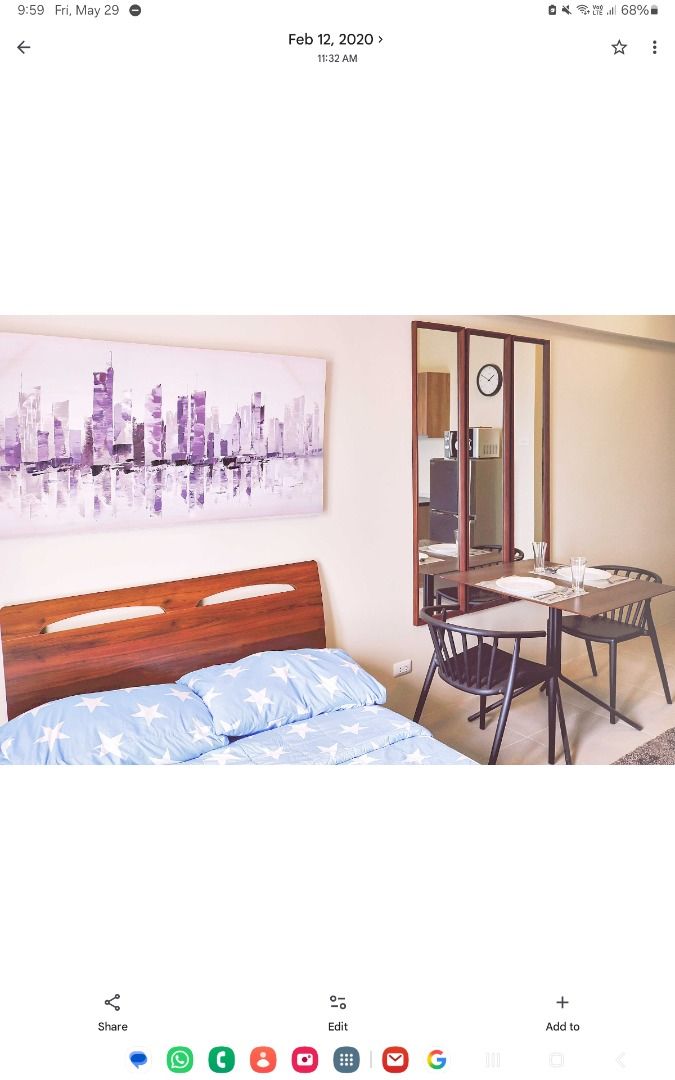 For Sale Studio Avida Riala (Category: Apartments & Condos) located in Caloocan City. Submitted by wisefalcon_86e3bf (Listing ID 1446024501, Image 1). Description: Avida Towers Riala - Studio - FOR SALE - Cebu IT Park 🔑 Own in Cebu IT Park — ₱3,200,000 Most affordable sea-view unit in the district right now. 💰 Asking: ₱3,200,000 ✅ Studio | 23 sqm | 26th floor | Unobstructed sea view ✅ Fully furnished & renovated | Smart TV included ✅ Backup pow