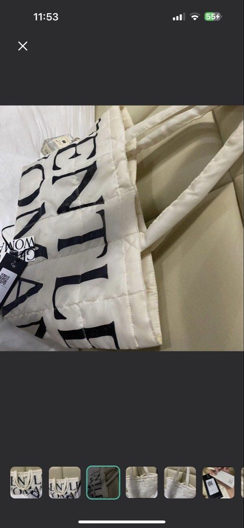 Gentle women Tote Bag (Category: Tote Bags) located in Mabalacat. Submitted by prelovedthings13__ (Listing ID 1446081901, Image 3). Description: ✨ Purchased directly from the official store in Gentle Woman Bangkok. 100% original and in excellent condition. Lightweight and perfect as an everyday on-the-go bag. Definitely worth the price. Feel free to message me for more details or additional photos. 😊.