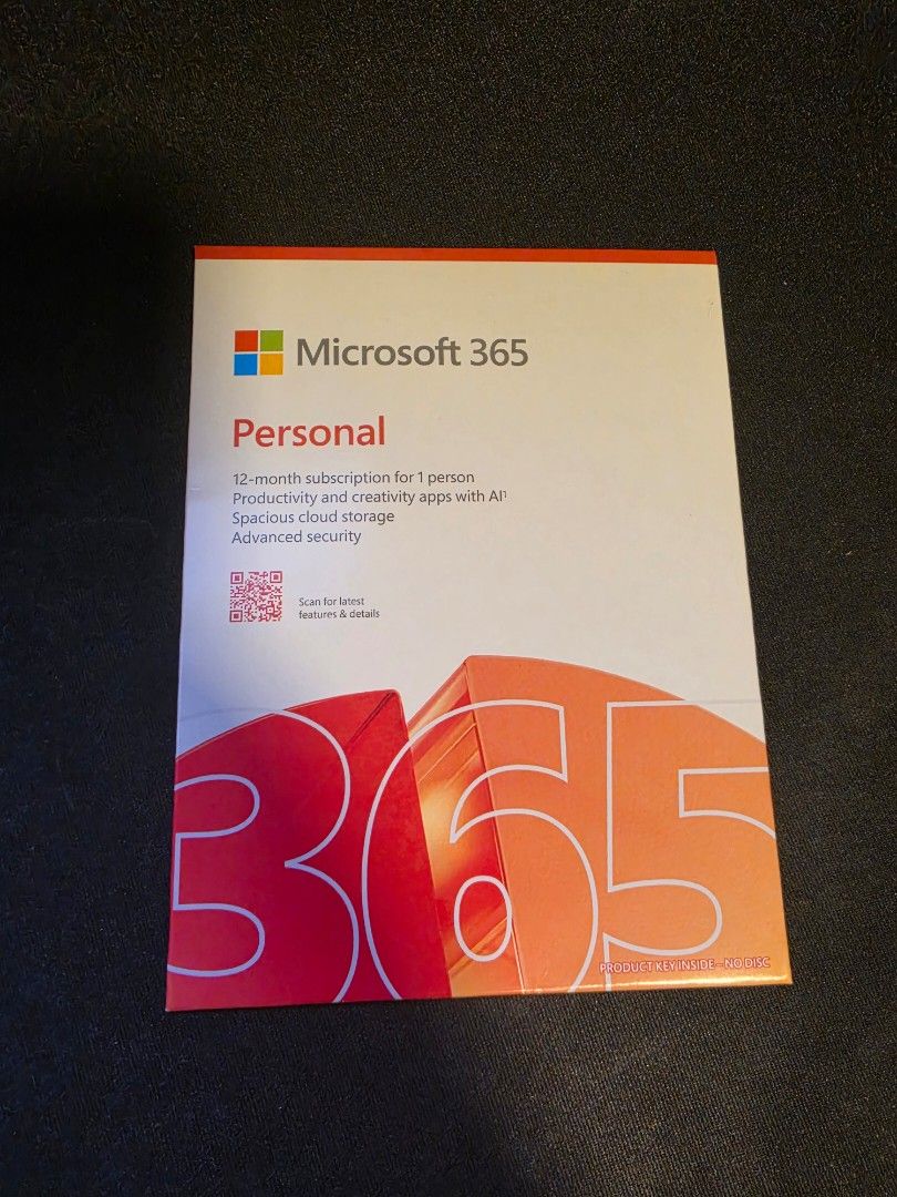 Genuine Microsoft 365 Personal (12 Months)493113965586032640
