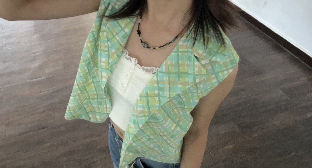 Green Vest Top (Category: Others Tops) located in Taguig. Submitted by rycarts (Listing ID 1446029635, Image 2). Description: Description: Fav top. I dont use it much na so im selling it Size: Xs-S General Note: * item is second hand so please manage your expectations * no asking for when worns (ww) pictures will be posted if there is * selling my clothes for low prices bc i need to declutter before school starts * can give discount if taking mor