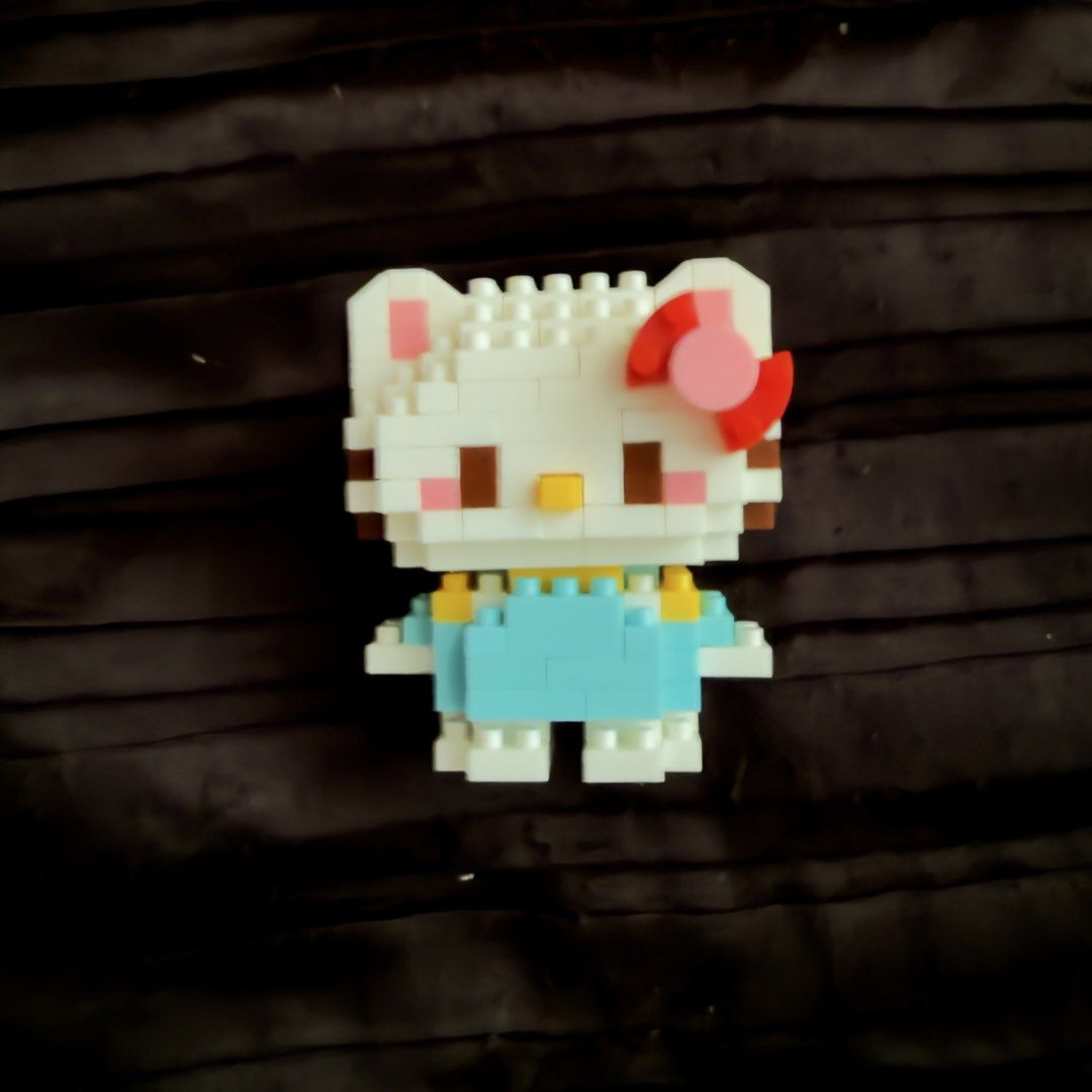 Hello Kitty Figurines - Building Blocks & Toy (Category: Lego & Building Sets) located in Manila. Submitted by sasuke90 (Listing ID 1446042322, Image 2). Description: Take All: ₱80 -Hello Kitty 2 block/lego - ₱50 -Hello Kitty Tennis - ₱30 -Hello Kitty Astronaut- ₱10 - Ideal for Kitty collectors and fans.