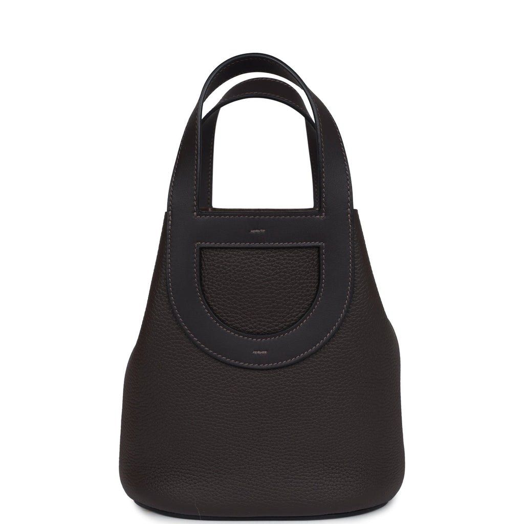 Hermès In-The-Loop 18 GHW (Category: Luxury Bags & Wallets) located in Taguig. Submitted by mainsourceph (Listing ID 1446146482, Image 1). Description: Hermès In The Loop Dark Brown Color in Togo Leather Gold Hardware Full Set (No Receipt) with Authenticity Kept and Unused Condition 9.8/10.