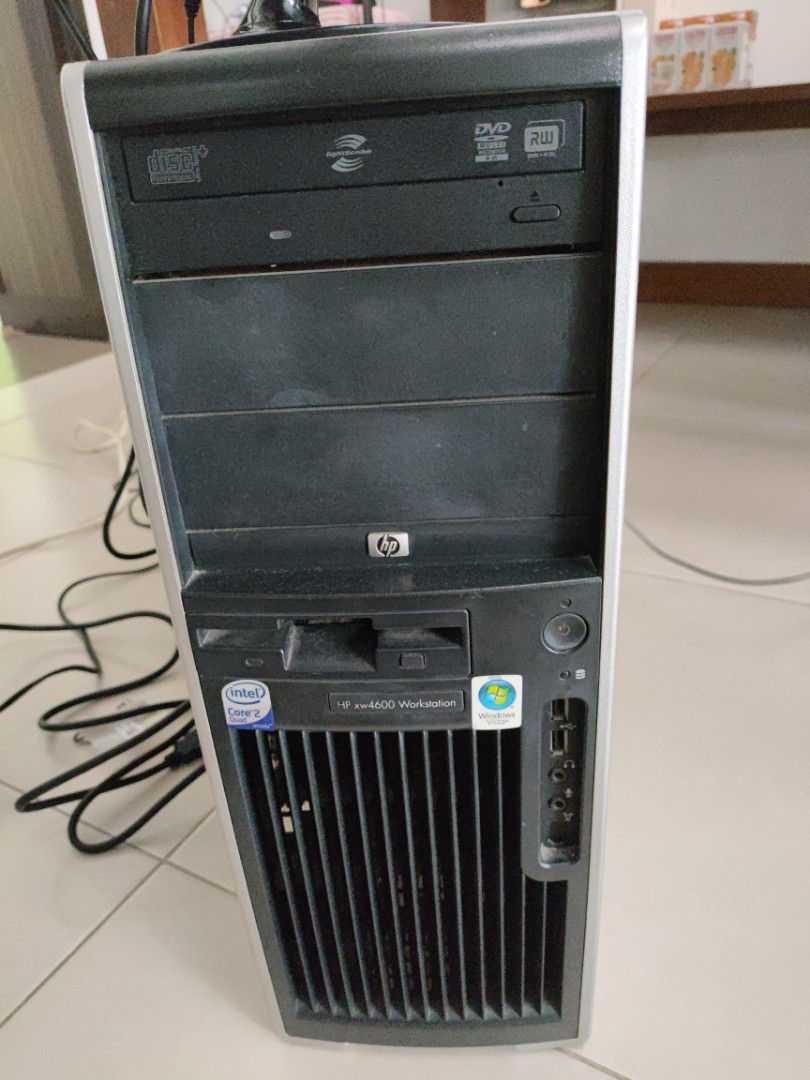 HP xw4600 Workstation PC - Intel Core2 Quad CPU492831394602700800
