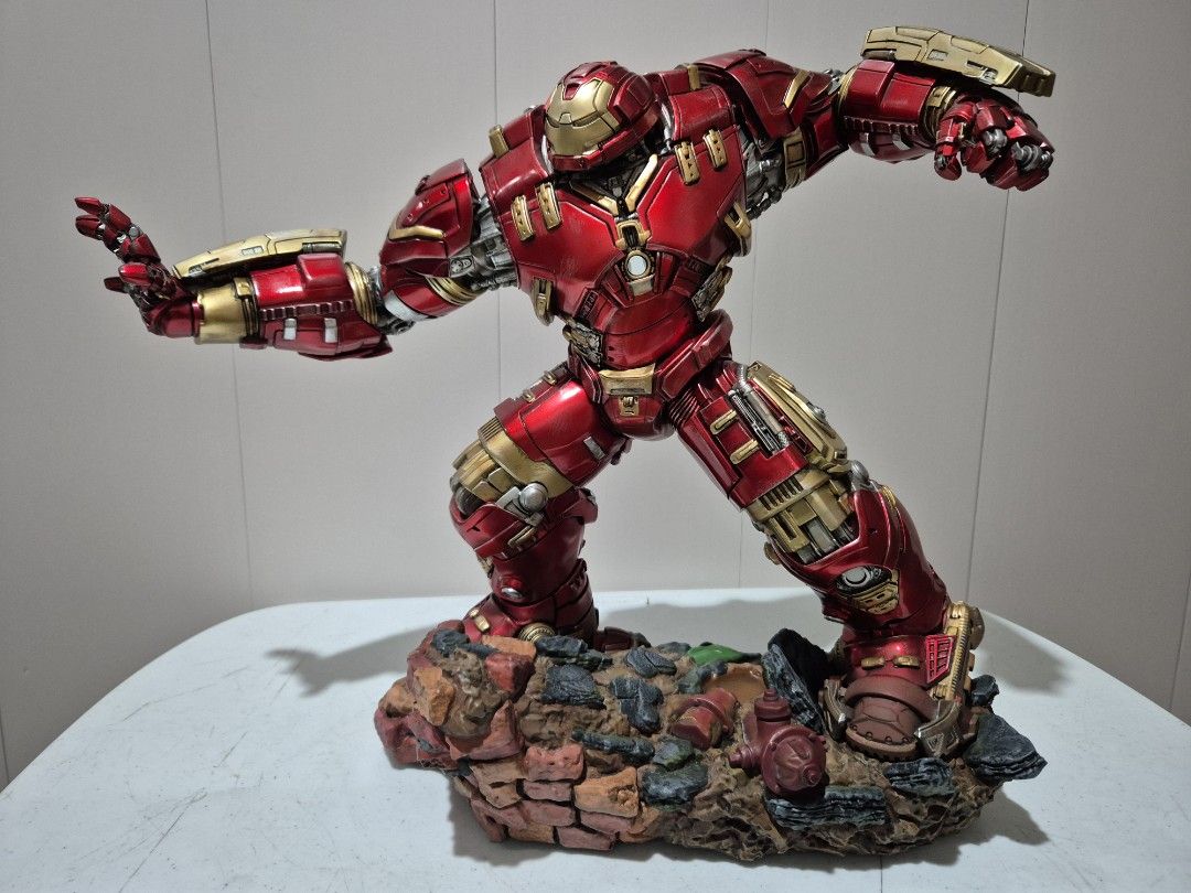 Hulkbuster - Iron Studios 1/10 (Category: Figurines & Statues) located in Muntinlupa City. Submitted by royalstar-4914 (Listing ID 1446022627, Image 1). Description: Iron Studios 1/10 Hulkbuster - The Infinity Saga Rare and highly collectible! Statue is in almost pristine condition, no paint chips, cracks, scratches nor broken parts. Well kept inside my glass cabinet since Day 1 in a pet and smoke free environment. Complete with Brown Box and Art